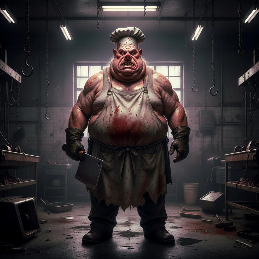 Leader of The Hell's Kitchen Chefs, who seem to think they rule the streets (or at least the butcher shops) of the rough and notorious neighborhood.